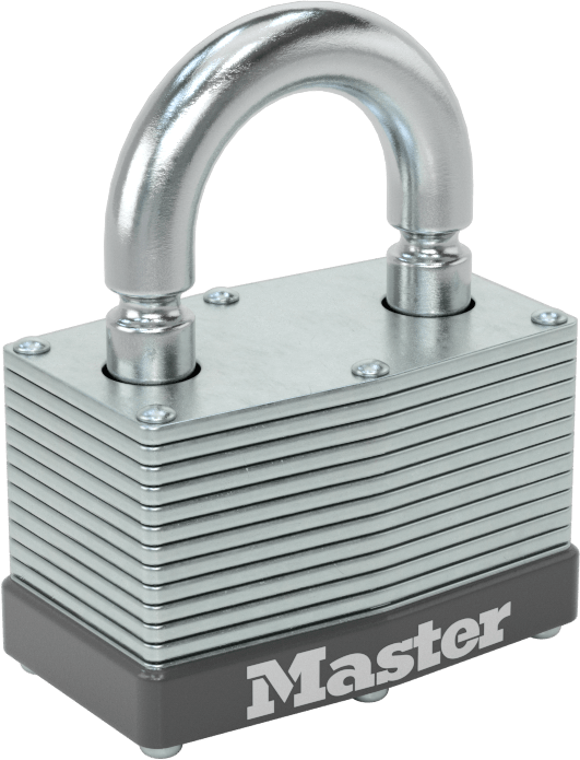 Kırılabilir Kelepçeli Asma Kilit, Lamine Çelik Gövde ile, Master Lock 500Kabrk, Anahtar #197