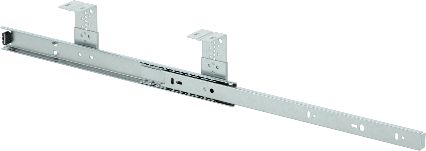 Tezgah Altı Çekmece Kılavuzları, 15-3/4" Kapalı Uzunluk