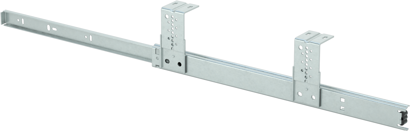 Tezgah Altı Çekmece Kılavuzları, 15-3/4" Kapalı Uzunluk