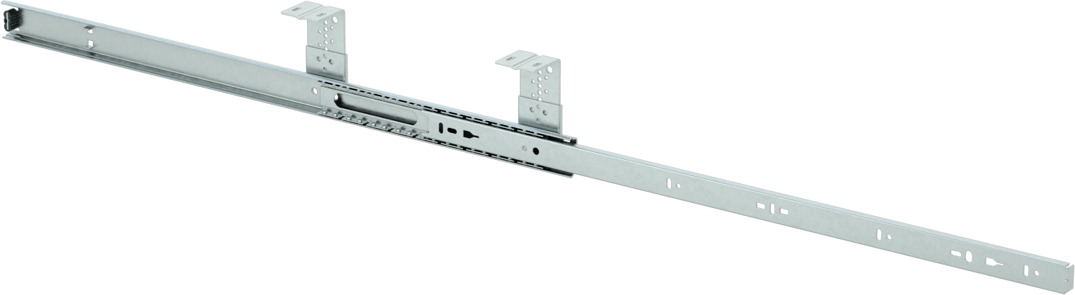 Tezgah Altı Çekmece Kılavuzları, 23-5/8" Kapalı Uzunluk
