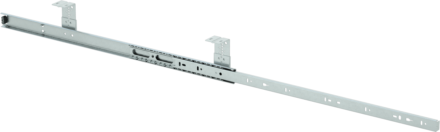 Tezgah Altı Çekmece Kılavuzları, 25-1/2" Kapalı Uzunluk