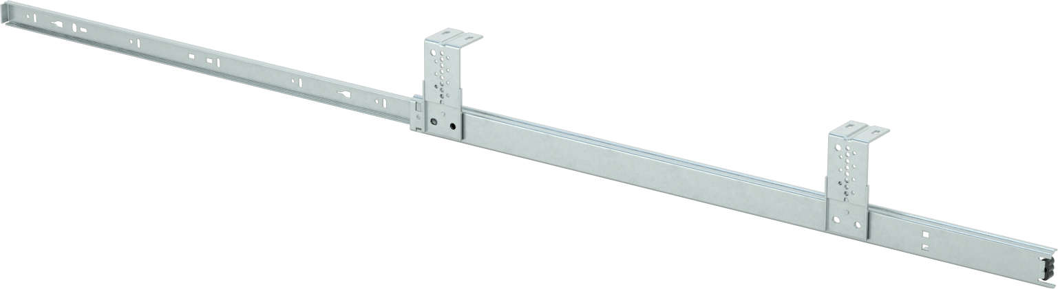 Tezgah Altı Çekmece Kılavuzları, 25-1/2" Kapalı Uzunluk