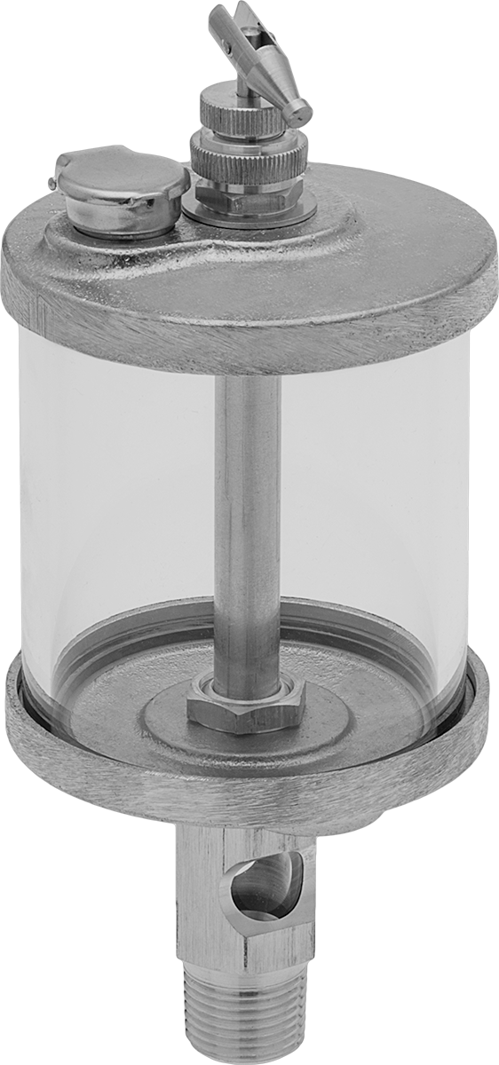 Akış Ayar Valfli Yağ Dağıtıcı, Maksimum 250°F, 1/4 NPTF Erkek Çıkış, 1 1/2 FL oz