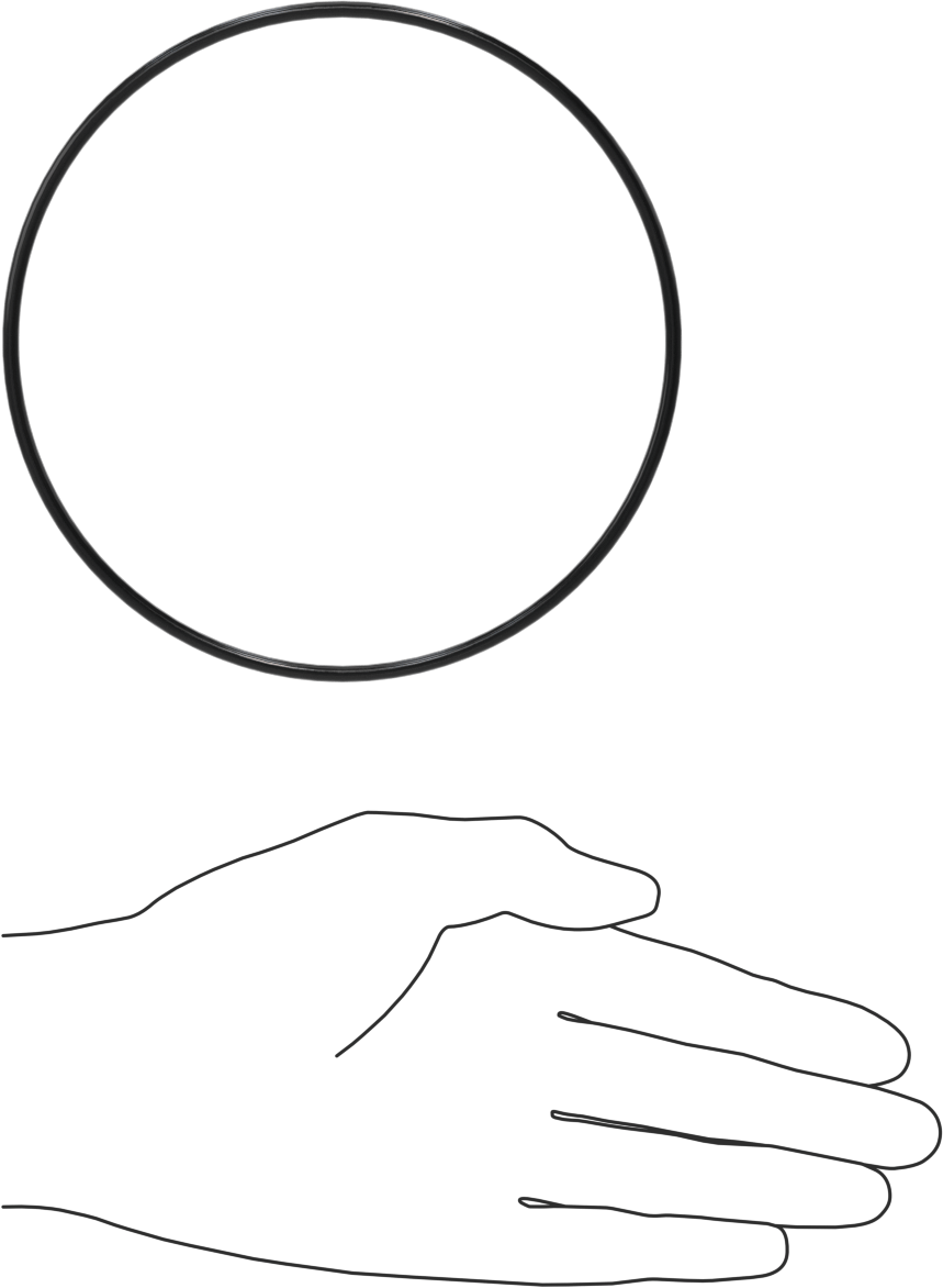 O-Ringler, Yağa Dayanıklı Buna-N, 1/8 Kesirli Genişlik, 0,125" Gerçek Genişlik