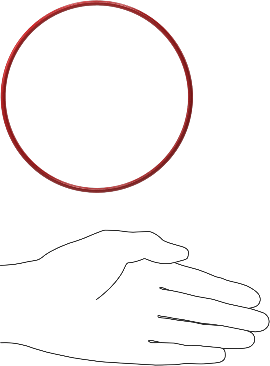 Yüksek Sıcaklık Silikon O-Ringler, 3,5 mm Genişlik
