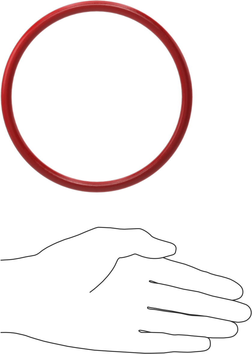 Yüksek Sıcaklık Silikon O-Ringler, 8 mm Genişlik