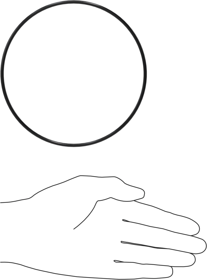 Yağa Dayanıklı Buna-N O-Ringler, 3 mm Genişlik