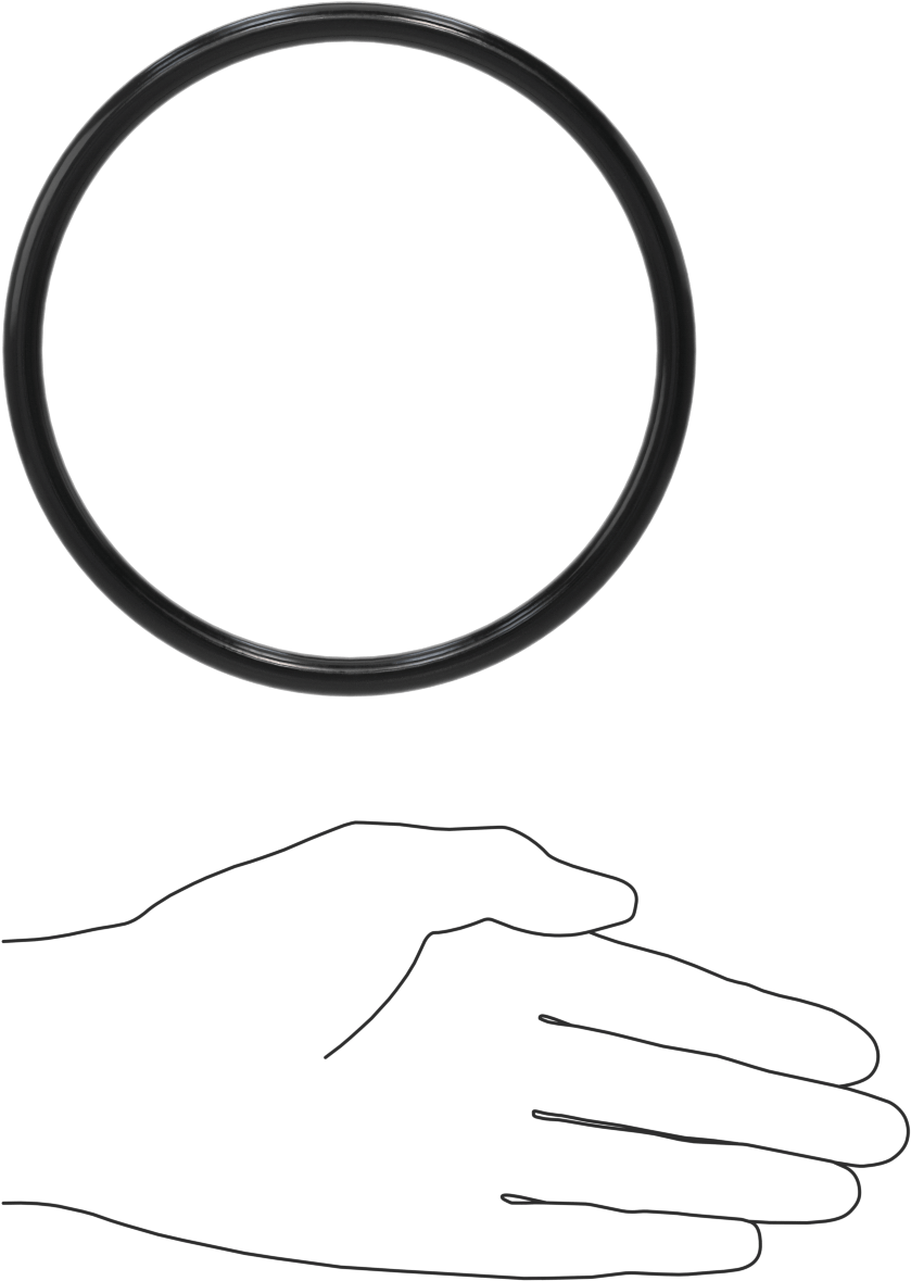 Yağa Dayanıklı Buna-N O-Ringler, 8 mm Genişlik