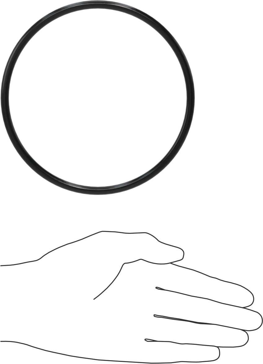 Suya ve Buhara Dayanıklı EPDM O-Ringler, 5.8 mm Wd