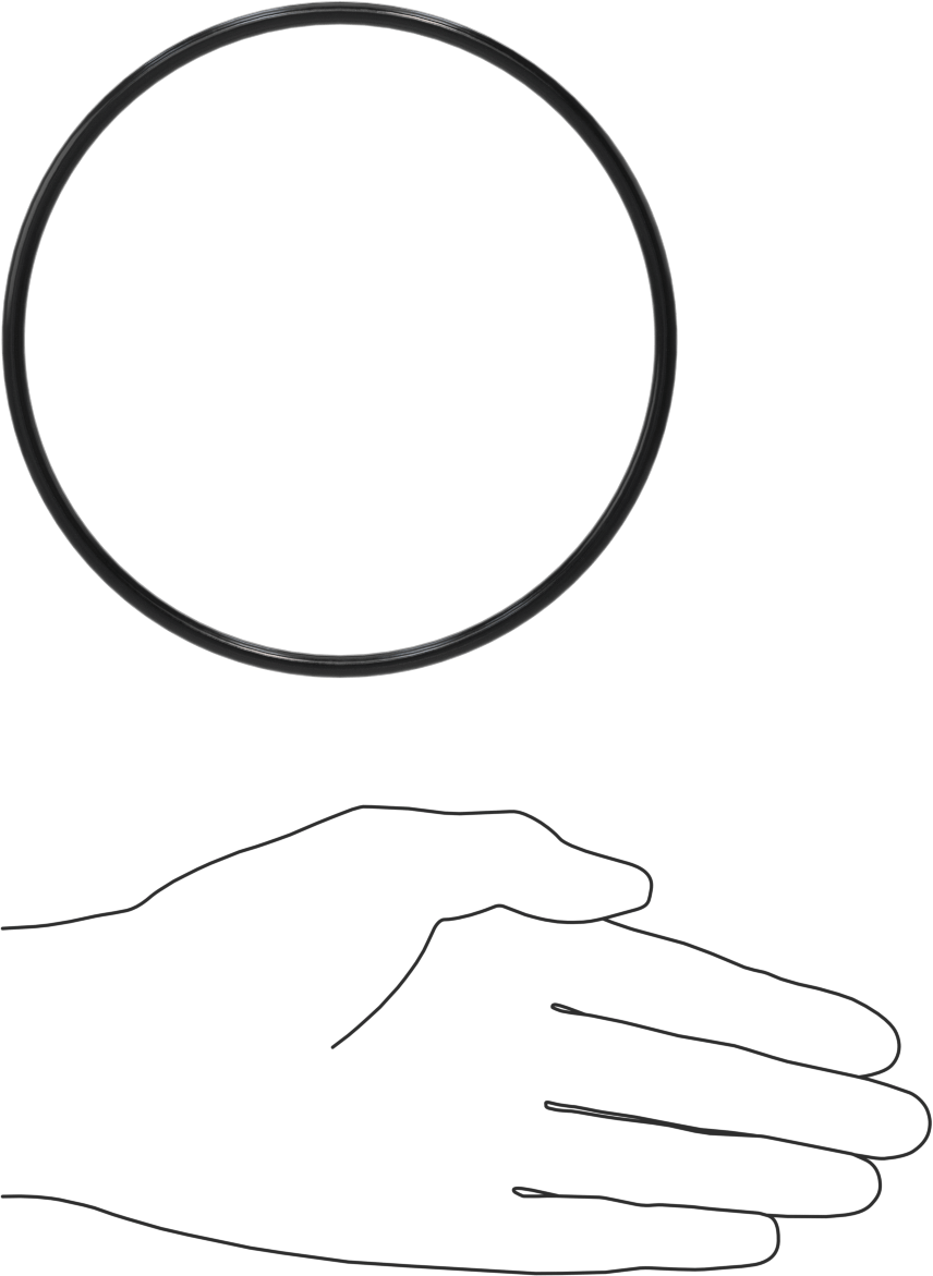 Suya ve Buhara Dayanıklı EPDM O-Ringler, 4.5 mm Wd