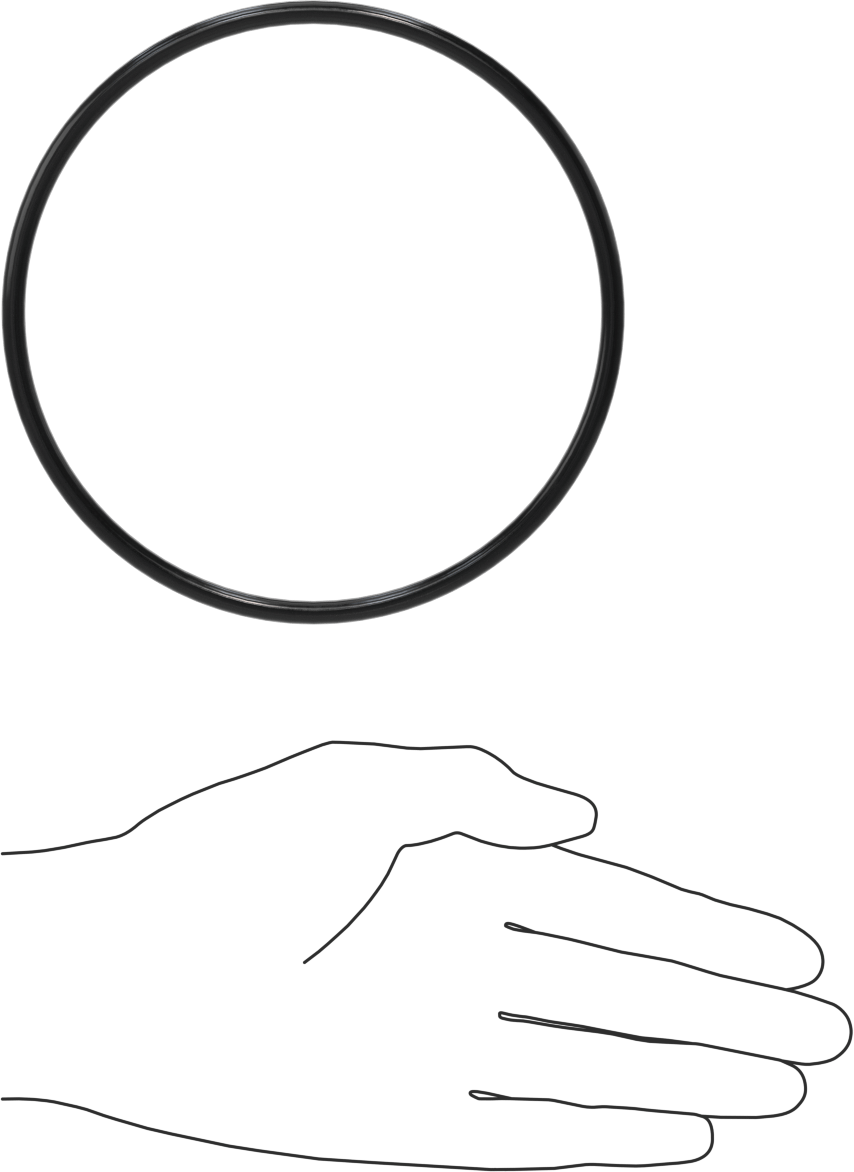 Suya ve Buhara Dayanıklı EPDM O-Ringler, 5 mm Wd