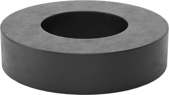 Kimyasallara Dayanıklı Viton® Floroelastomer O-Ring, Kare Profil, 1/16 Kesirli Genişlik, Dash No. 007