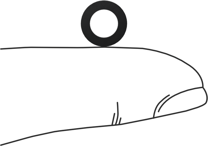 Kimyasallara Dayanıklı Viton® Floroelastomer O-Ring, Kare Profil, 1/16 Kesirli Genişlik, Dash No. 009