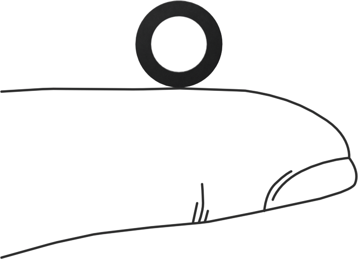 Kimyasallara Dayanıklı Viton® Floroelastomer O-Ring, Kare Profil, 1/16 Kesirli Genişlik, Dash No. 010