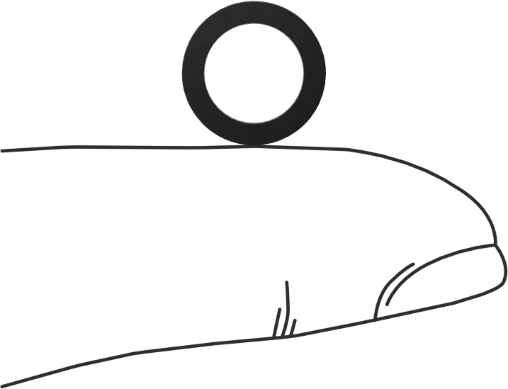 Kimyasallara Dayanıklı Viton® Floroelastomer O-Ring, Kare Profil, 1/16 Kesirli Genişlik, Dash No. 011