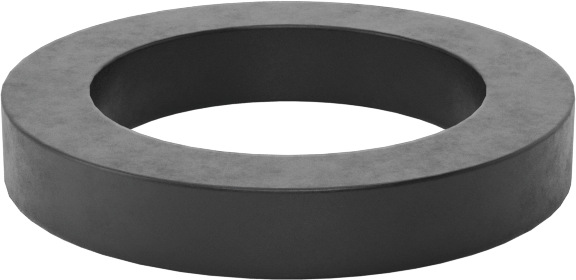 Kimyasallara Dayanıklı Viton® Floroelastomer O-Ring, Kare Profil, 1/16 Kesirli Genişlik, Dash No. 011