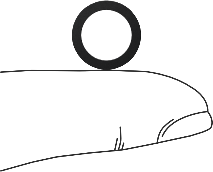 Kimyasallara Dayanıklı Viton® Floroelastomer O-Ring, Kare Profil, 1/16 Kesirli Genişlik, Dash No. 012