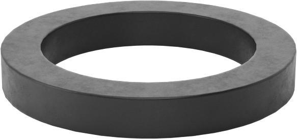 Kimyasallara Dayanıklı Viton® Floroelastomer O-Ring, Kare Profil, 1/16 Kesirli Genişlik, Dash No. 012