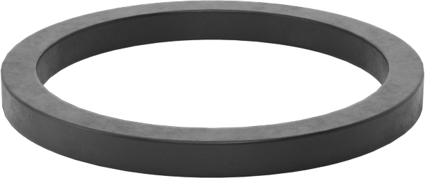 Kimyasallara Dayanıklı Viton® Floroelastomer O-Ring, Kare Profil, 1/16 Kesirli Genişlik, Dash No. 017