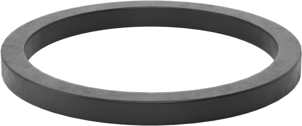 Kimyasallara Dayanıklı Viton® Floroelastomer O-Ring, Kare Profil, 1/16 Kesirli Genişlik, Dash No. 018