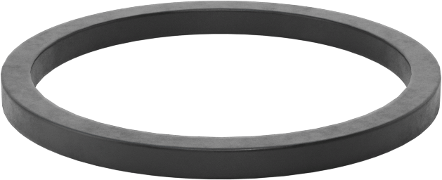 Kimyasallara Dayanıklı Viton® Floroelastomer O-Ring, Kare Profil, 1/16 Kesirli Genişlik, Dash No. 020