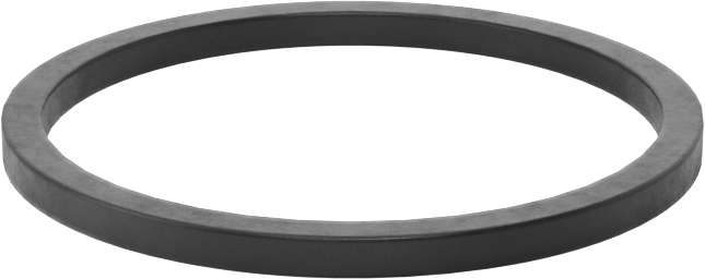 Kimyasallara Dayanıklı Viton® Floroelastomer O-Ring, Kare Profil, 1/16 Kesirli Genişlik, Dash No. 023