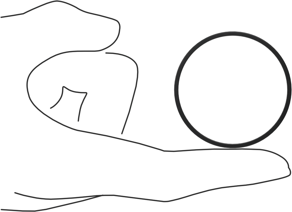Kimyasallara Dayanıklı Viton® Floroelastomer O-Ring, Kare Profil, 1/16 Kesirli Genişlik, Dash No. 031