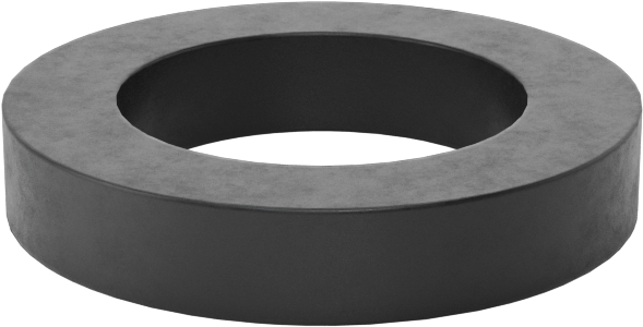 Kimyasallara Dayanıklı Viton® Floroelastomer O-Ring, Kare Profil, 3/32 Kesirli Genişlik, Dash No. 110