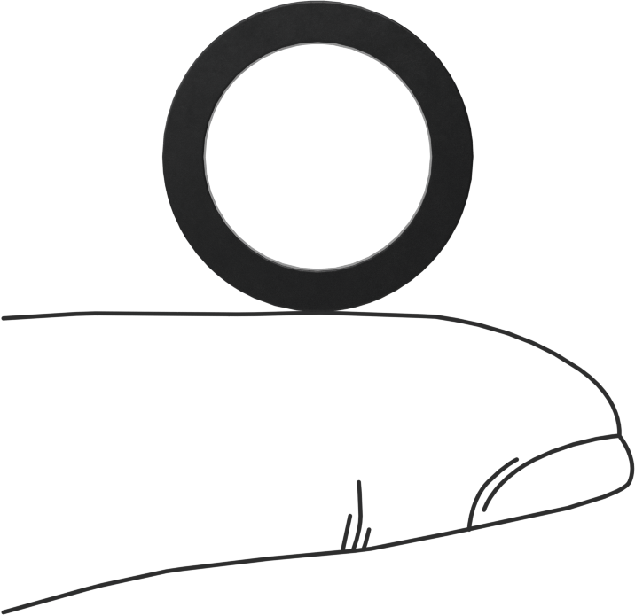 Kimyasallara Dayanıklı Viton® Floroelastomer O-Ring, Kare Profil, 3/32 Kesirli Genişlik, Dash No. 113