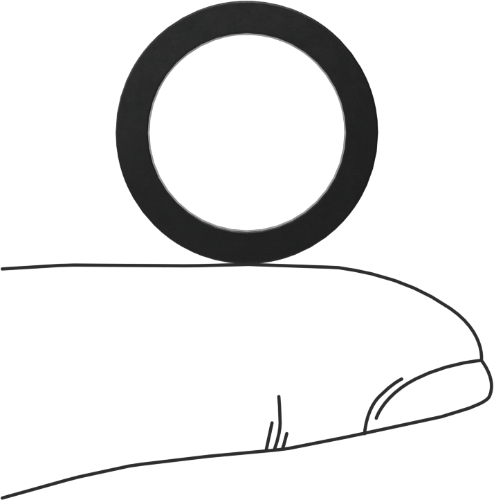 Kimyasallara Dayanıklı Viton® Floroelastomer O-Ring, Kare Profil, 3/32 Kesirli Genişlik, Dash No. 114