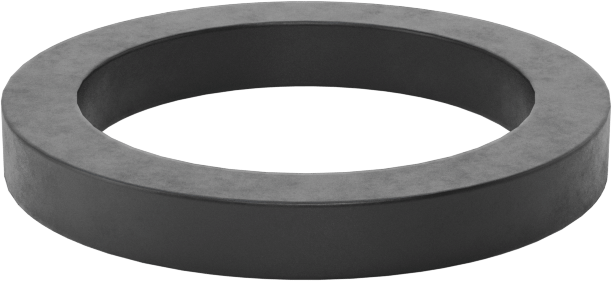 Kimyasallara Dayanıklı Viton® Floroelastomer O-Ring, Kare Profil, 3/32 Kesirli Genişlik, Dash No. 114