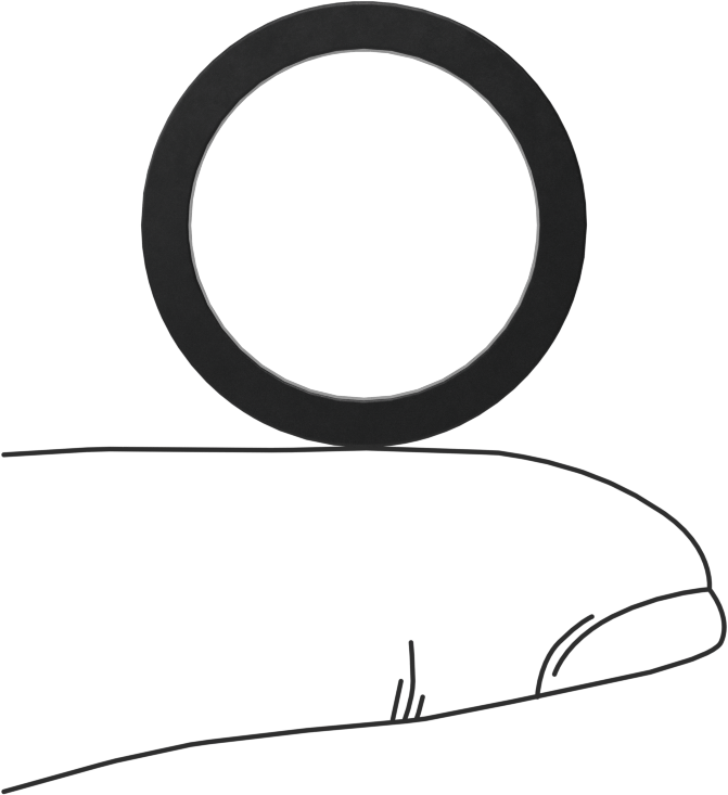 Kimyasallara Dayanıklı Viton® Floroelastomer O-Ring, Kare Profil, 3/32 Kesirli Genişlik, Dash No. 116