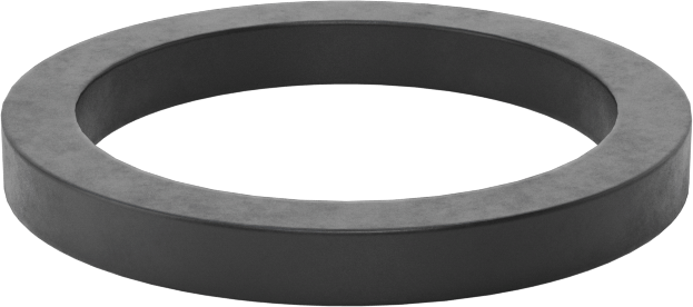 Kimyasallara Dayanıklı Viton® Floroelastomer O-Ring, Kare Profil, 3/32 Kesirli Genişlik, Dash No. 116