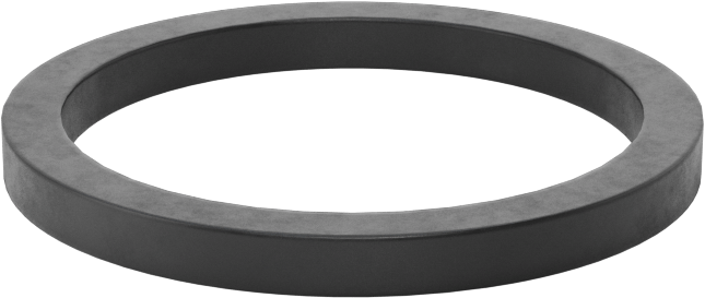 Kimyasallara Dayanıklı Viton® Floroelastomer O-Ring, Kare Profil, 3/32 Kesirli Genişlik, Dash No. 120