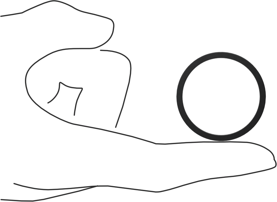 Kimyasallara Dayanıklı Viton® Floroelastomer O-Ring, Kare Profil, 3/32 Kesirli Genişlik, Dash No. 125