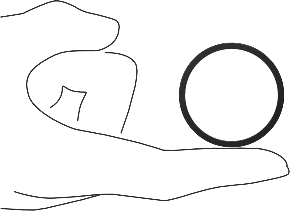 Kimyasallara Dayanıklı Viton® Floroelastomer O-Ring, Kare Profil, 3/32 Kesirli Genişlik, Dash No. 128