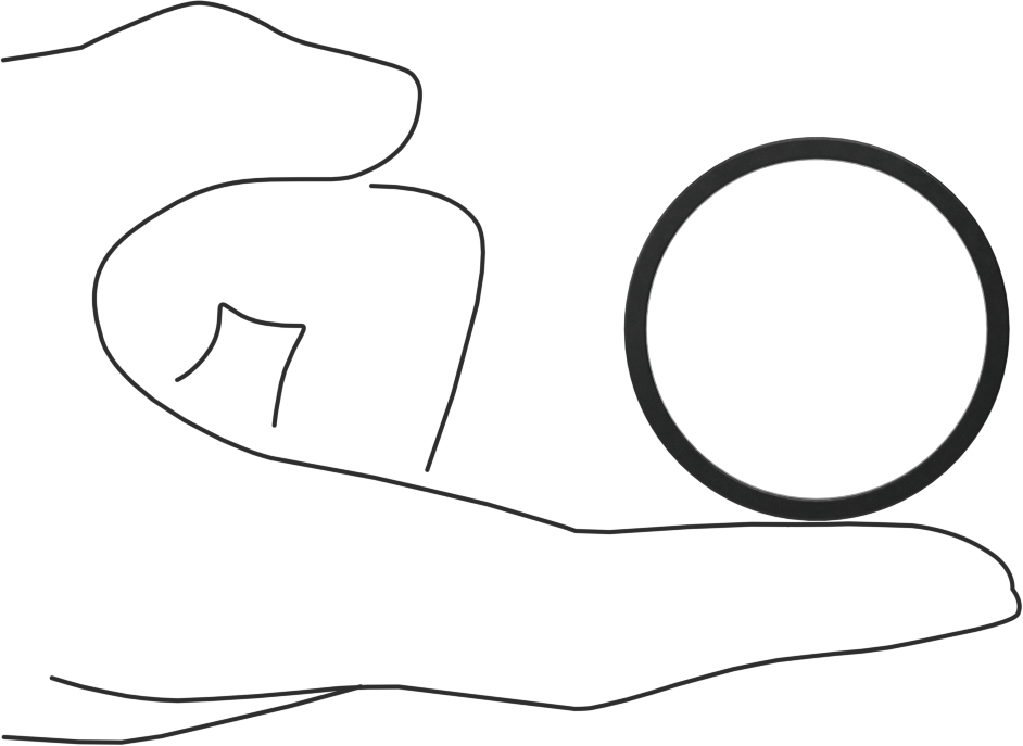 Kimyasallara Dayanıklı Viton® Floroelastomer O-Ring, Kare Profil, 3/32 Kesirli Genişlik, Dash No. 129