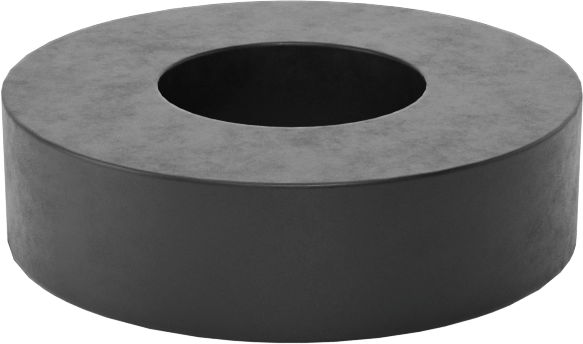Kimyasallara Dayanıklı Viton® Floroelastomer O-Ring, Kare Profil, 1/8 Kesirli Genişlik, Dash No. 202