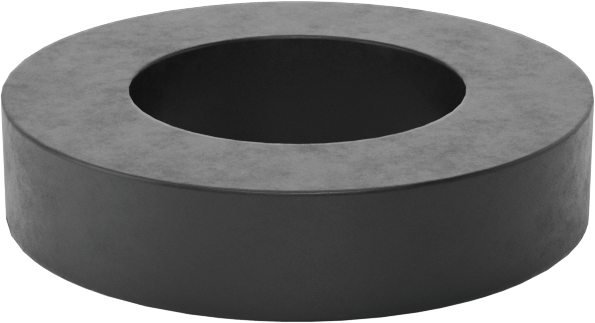 Kimyasallara Dayanıklı Viton® Floroelastomer O-Ring, Kare Profil, 1/8 Kesirli Genişlik, Dash No. 204