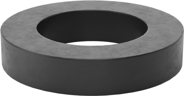 Kimyasallara Dayanıklı Viton® Floroelastomer O-Ring, Kare Profil, 1/8 Kesirli Genişlik, Dash No. 205