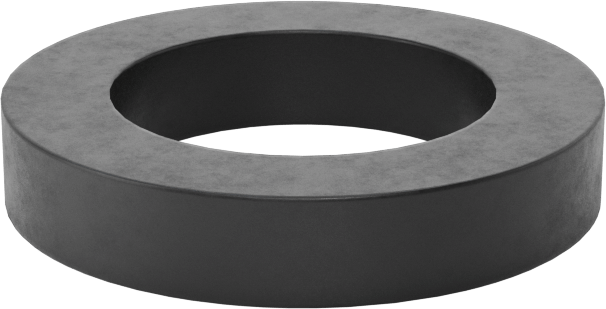 Kimyasallara Dayanıklı Viton® Floroelastomer O-Ring, Kare Profil, 1/8 Kesirli Genişlik, Dash No. 206