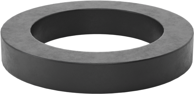 Kimyasallara Dayanıklı Viton® Floroelastomer O-Ring, Kare Profil, 1/8 Kesirli Genişlik, Dash No. 208