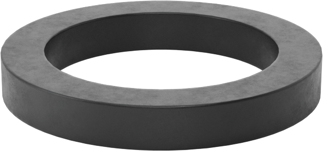 Kimyasallara Dayanıklı Viton® Floroelastomer O-Ring, Kare Profil, 1/8 Kesirli Genişlik, Dash No. 210