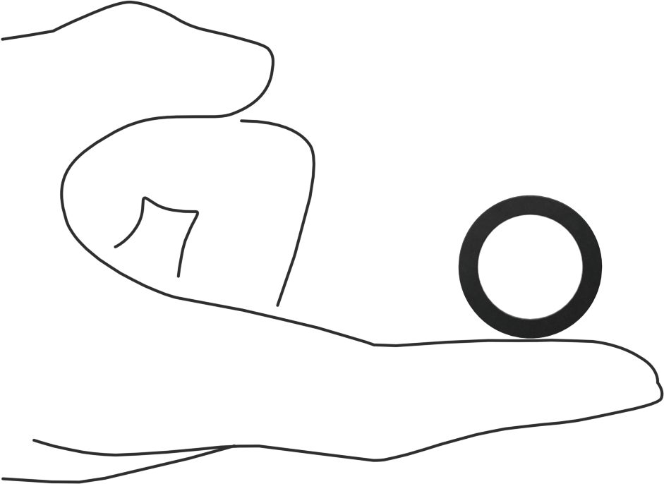 Kimyasallara Dayanıklı Viton® Floroelastomer O-Ring, Kare Profil, 1/8 Kesirli Genişlik, Dash No. 210