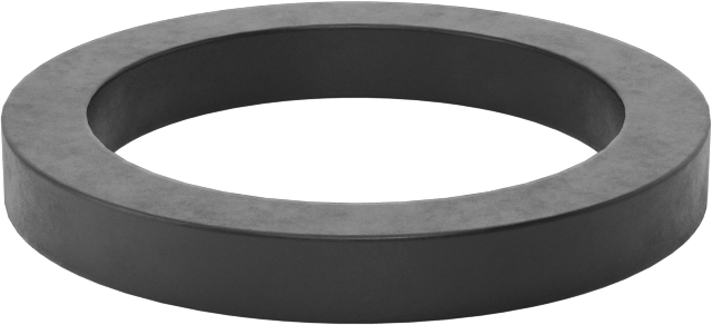 Kimyasallara Dayanıklı Viton® Floroelastomer O-Ring, Kare Profil, 1/8 Kesirli Genişlik, Dash No. 212