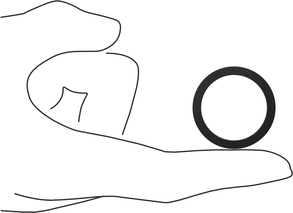 Kimyasallara Dayanıklı Viton® Floroelastomer O-Ring, Kare Profil, 1/8 Kesirli Genişlik, Dash No. 215