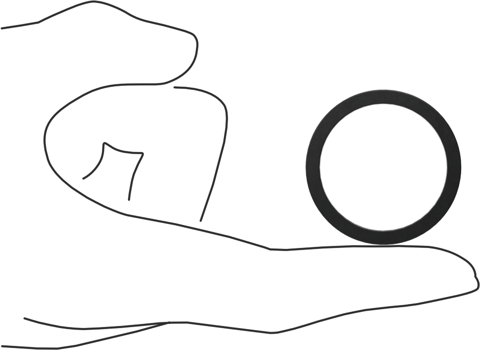 Kimyasallara Dayanıklı Viton® Floroelastomer O-Ring, Kare Profil, 1/8 Kesirli Genişlik, Dash No. 218