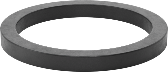 Kimyasallara Dayanıklı Viton® Floroelastomer O-Ring, Kare Profil, 1/8 Kesirli Genişlik, Dash No. 218