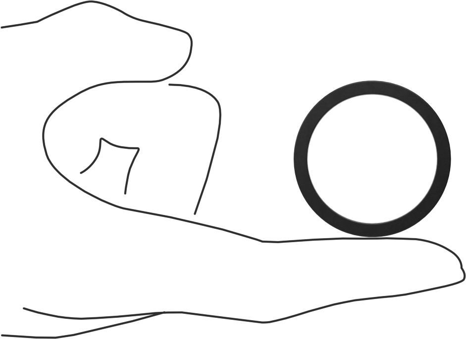 Kimyasallara Dayanıklı Viton® Floroelastomer O-Ring, Kare Profil, 1/8 Kesirli Genişlik, Dash No. 219