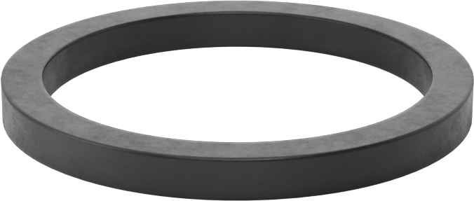 Kimyasallara Dayanıklı Viton® Floroelastomer O-Ring, Kare Profil, 1/8 Kesirli Genişlik, Dash No. 219